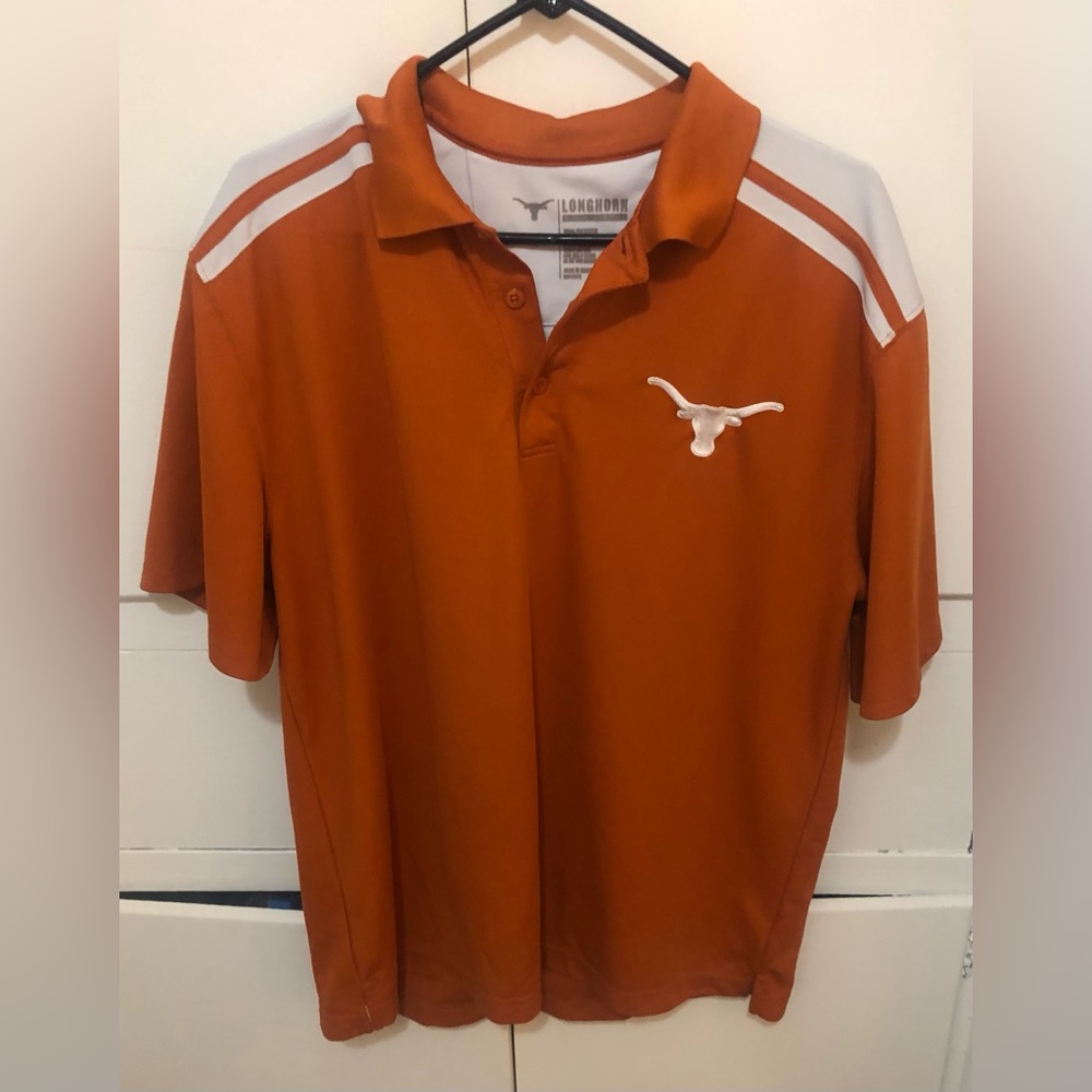 Texas Longhorns men’s size large polo style shirt